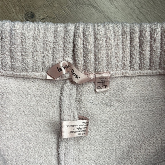 💙Buy 1 get 1 free💙 La Vie En Rose Cozy Fluffy Lounge Pant Light Pink XS - Picture 3 of 3